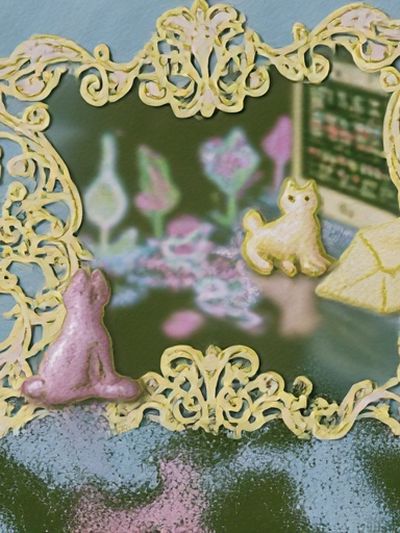 Pastel Ornate Still Life Poster.