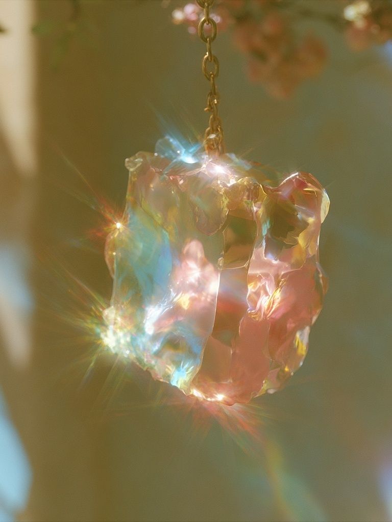 Prismatic Crystal Light Poster. poster detail