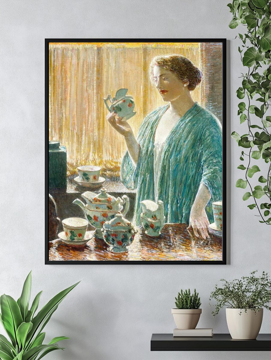 Strawberry Tea Set (1912) Frederick. — room view 4