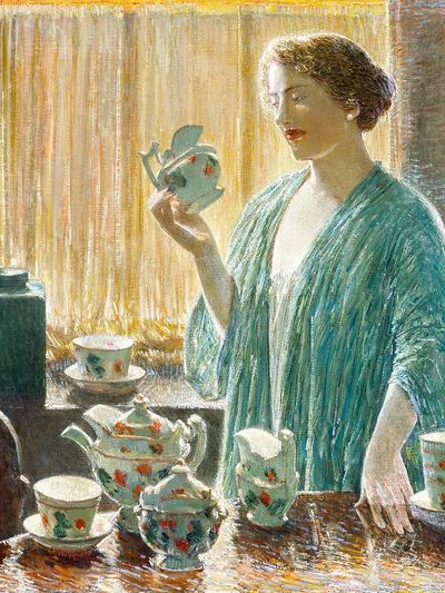 Strawberry Tea Set (1912) Frederick.