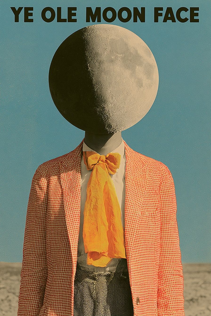 Ye Ole Moon Face Surrealism Poster. poster detail
