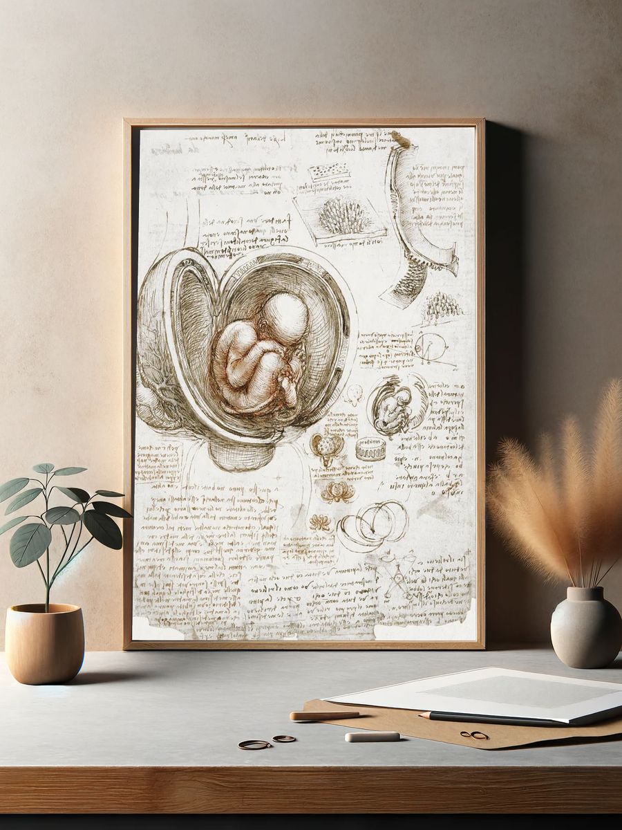 Leonardo da Vinci 's Studies. — room view 2