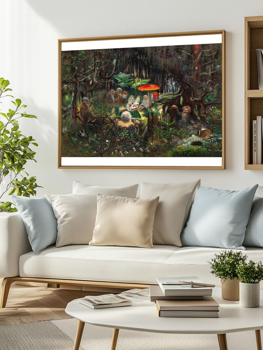 Fairy tale princess (1896) painted. — room view 2