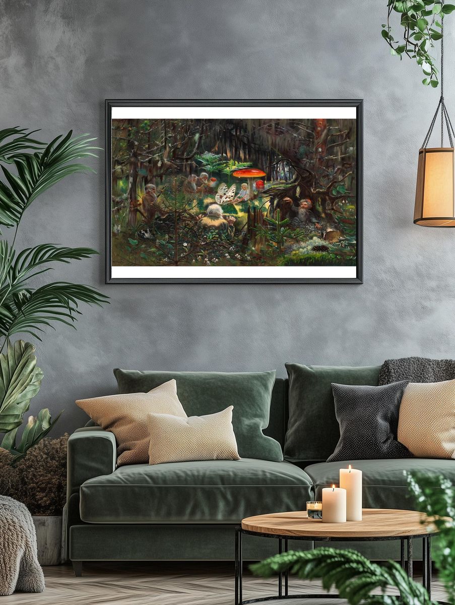Fairy tale princess (1896) painted. — room view 4