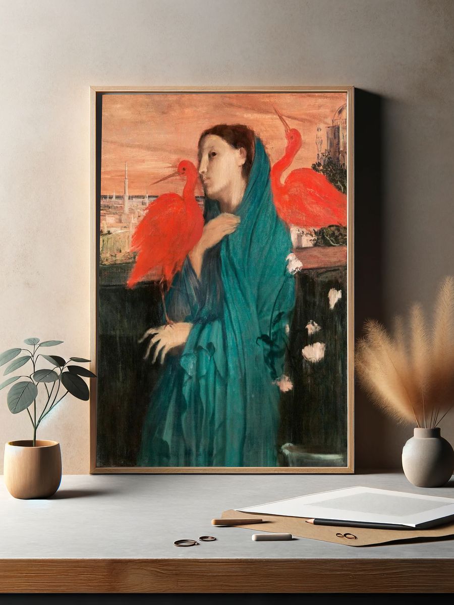 Young Woman Ibis (ca. 1860–1862). — room view 2
