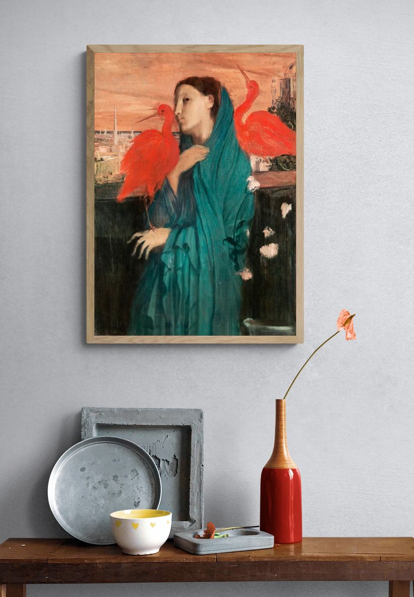 Young Woman Ibis (ca. 1860–1862). — room view 3
