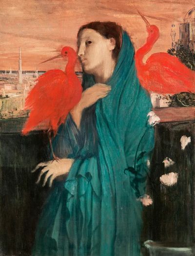 Young Woman Ibis (ca. 1860–1862). poster print