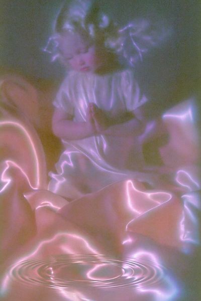 Dreamy Doll Surrealism Print.