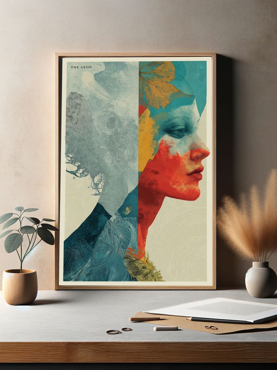 The Aeon Surreal Portrait Poster. — room view 2