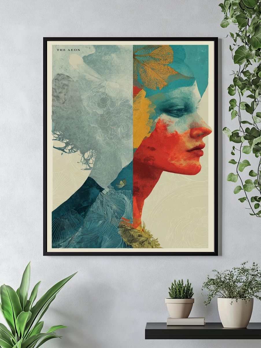 The Aeon Surreal Portrait Poster. — room view 4
