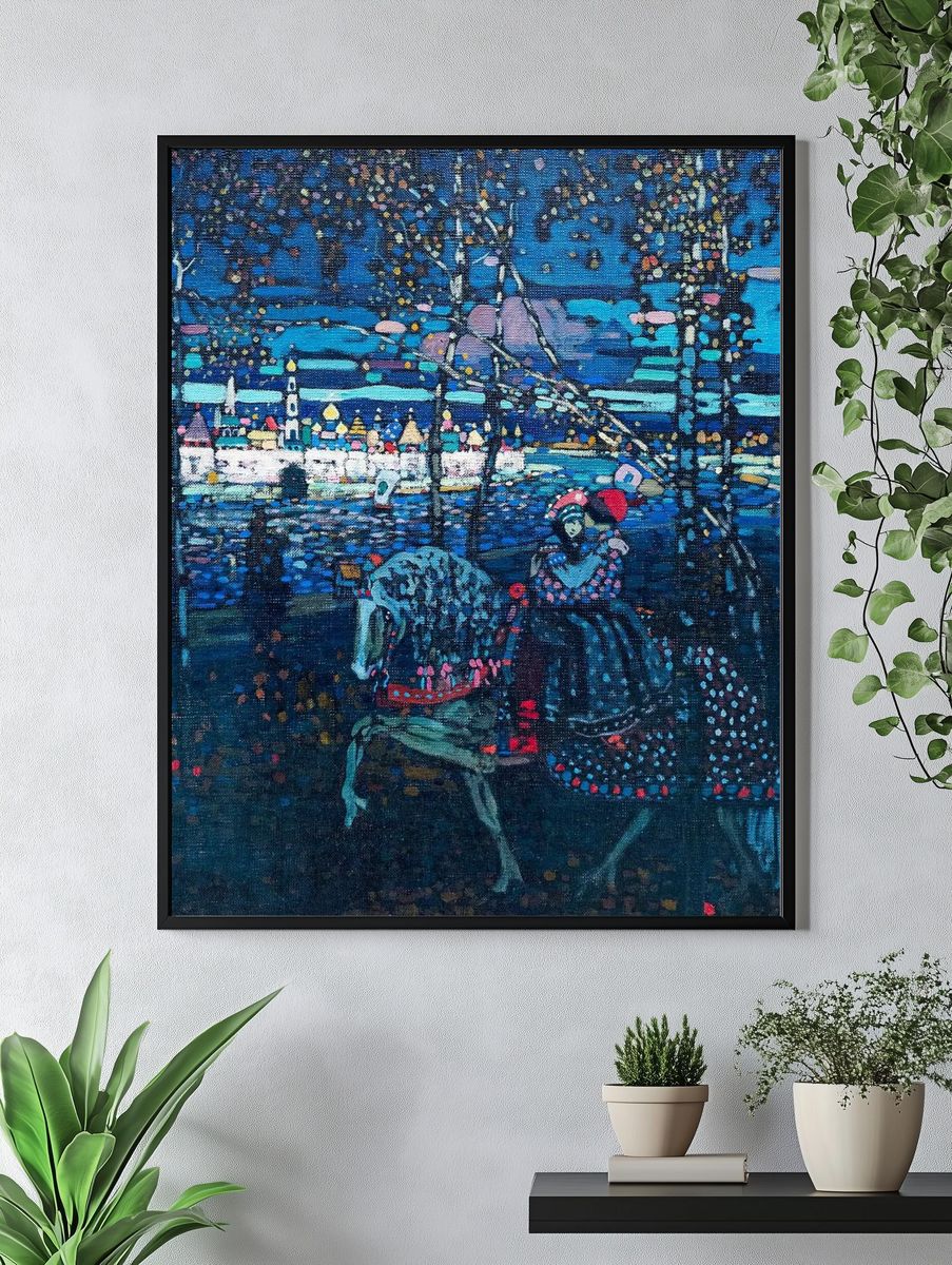 Riding couple (1906) Wassily Kandinsky. — room view 4