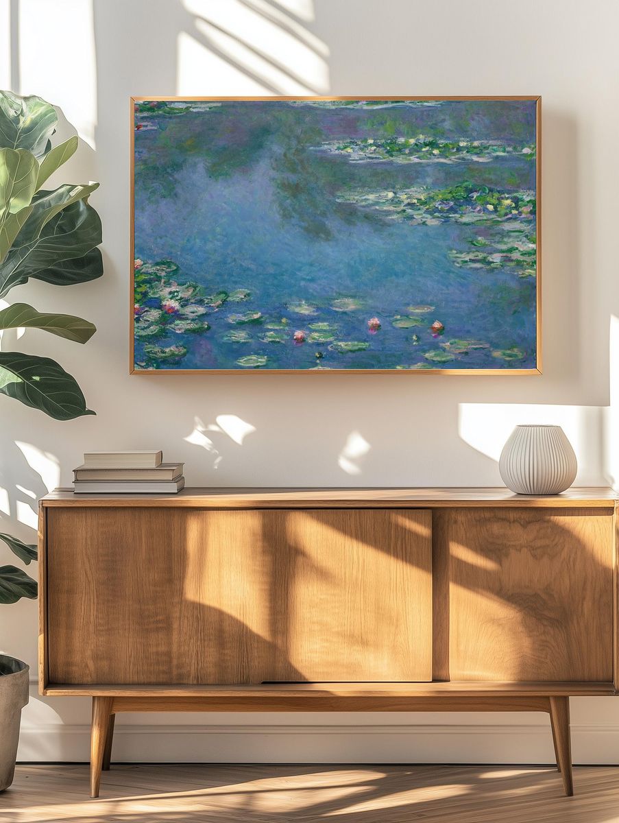 Water Lilies by Claude Monet. — room view 3