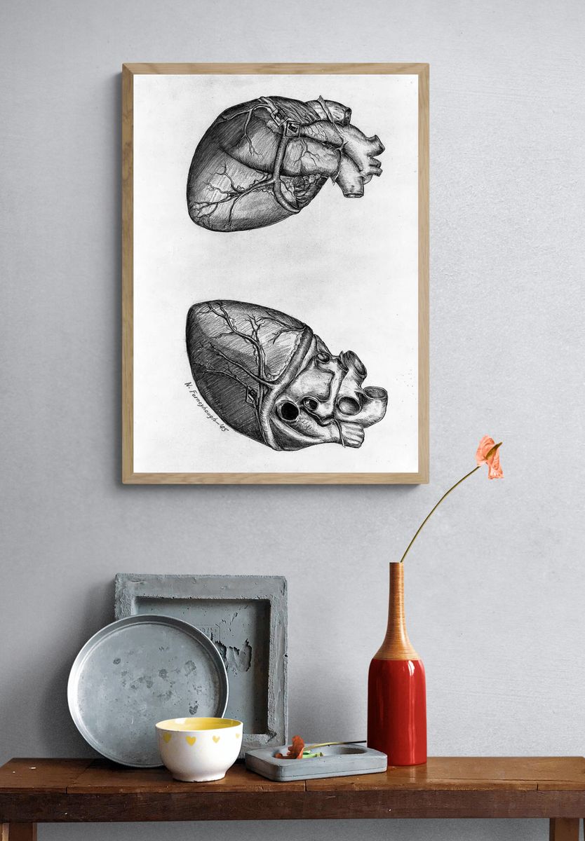 Drawing heart (1945) N. Ferneyhough. — room view 3