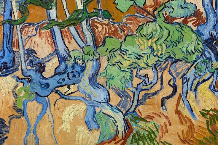 Vincent van Gogh 's Tree. poster — fine-art art