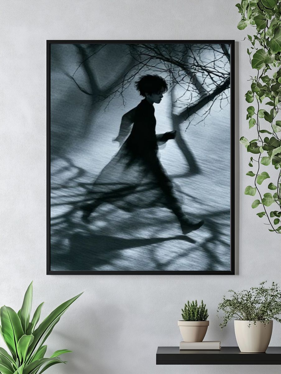Shadow Runner — Fine-Art Print. — room view 4