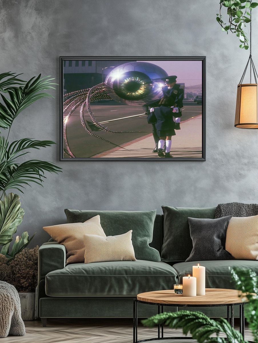 Surreal Street Parade Print. — room view 4