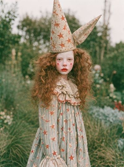 Whimsical Garden Portrait Poster.