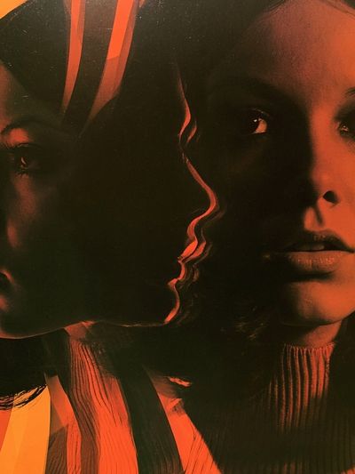 Dual Portrait Retro Print.