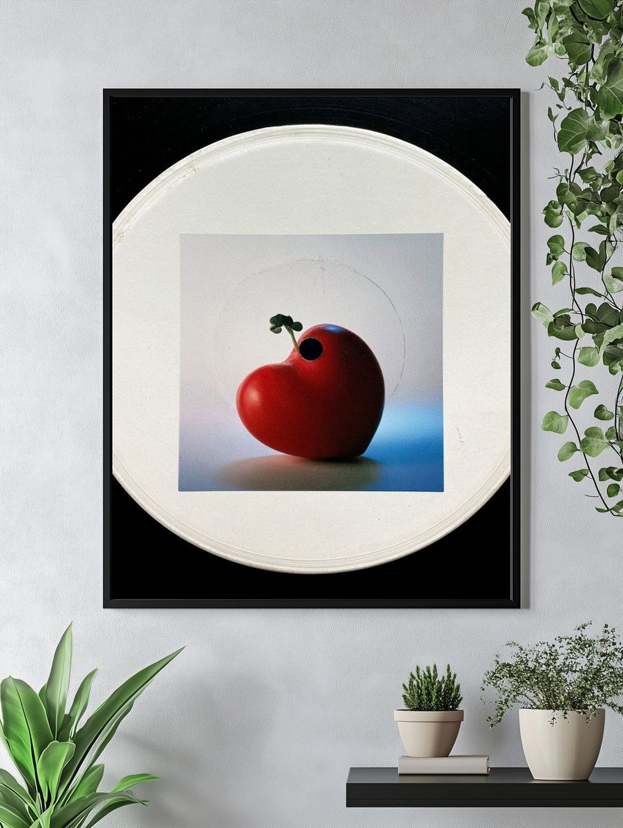 Heart Fruit Still Life Poster. — room view 4