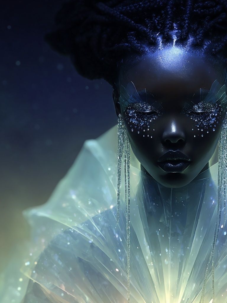 Celestial Portrait — Fine-Art Print. poster — fine-art art