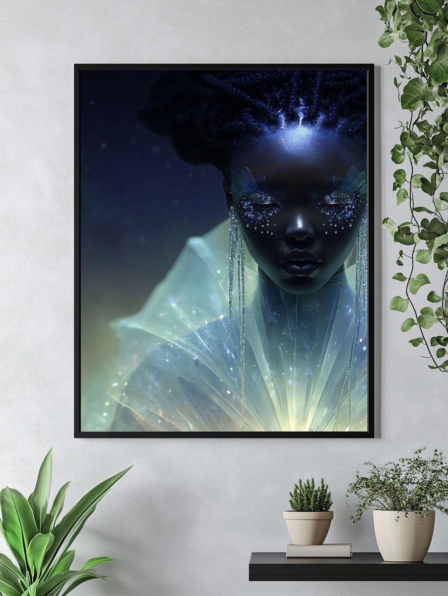 Celestial Portrait — Fine-Art Print. — room view 4