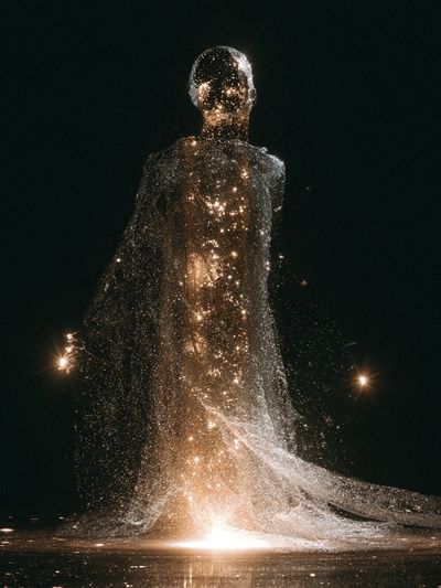 Celestial Figure Fine-Art Poster.