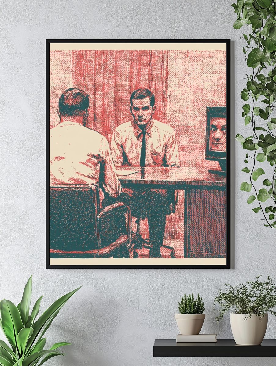 Surreal Office Reflection Print. — room view 4
