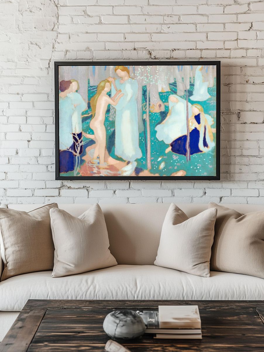 Springtime (ca.1894–199) painting high resolution. room preview