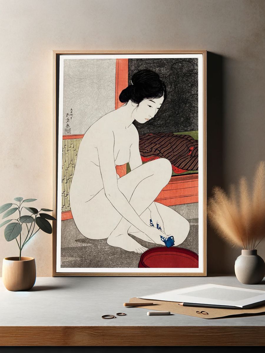 Yokugo no onna (1915) Goyō. — room view 2