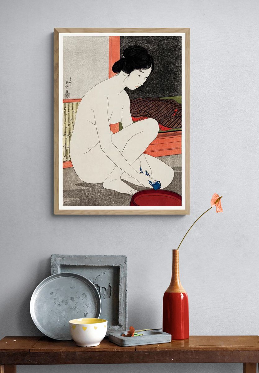 Yokugo no onna (1915) Goyō. — room view 3