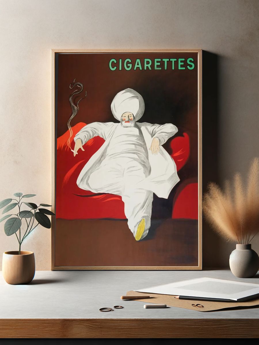 JOB Cigarettes (1912) print high. — room view 2