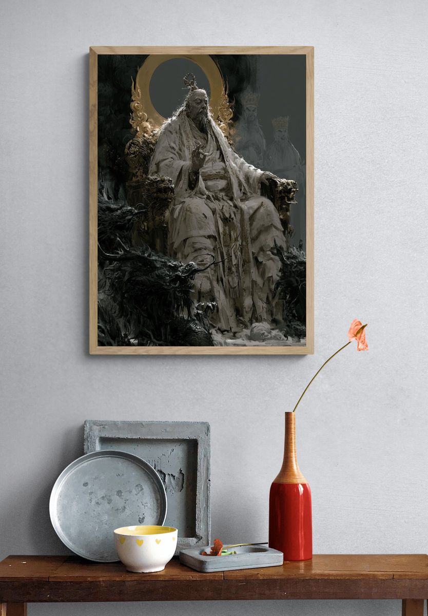 Celestial Emperor Fantasy Print. — room view 3