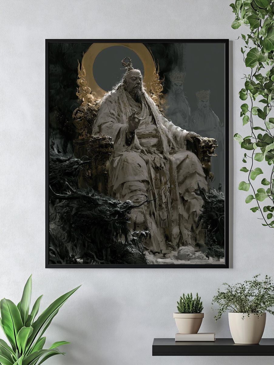 Celestial Emperor Fantasy Print. — room view 4