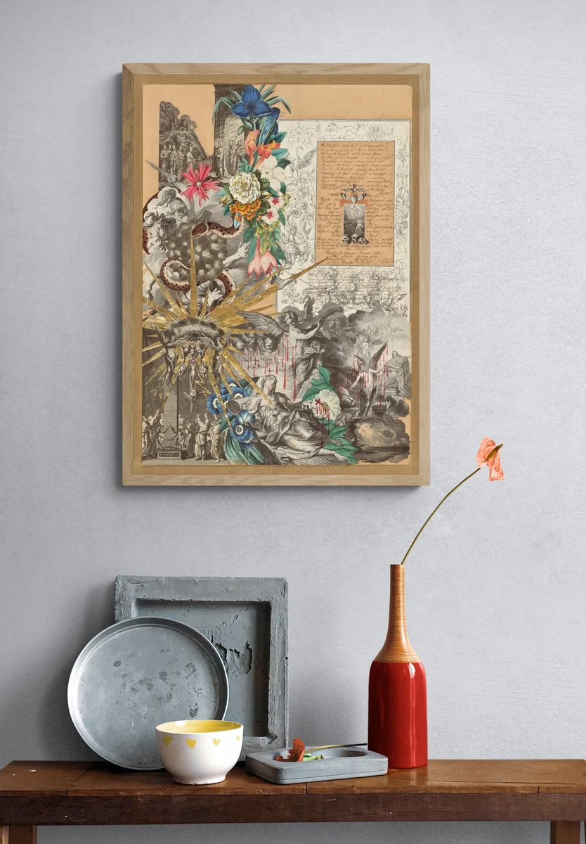 Collage by John Bingley Garland. — room view 3