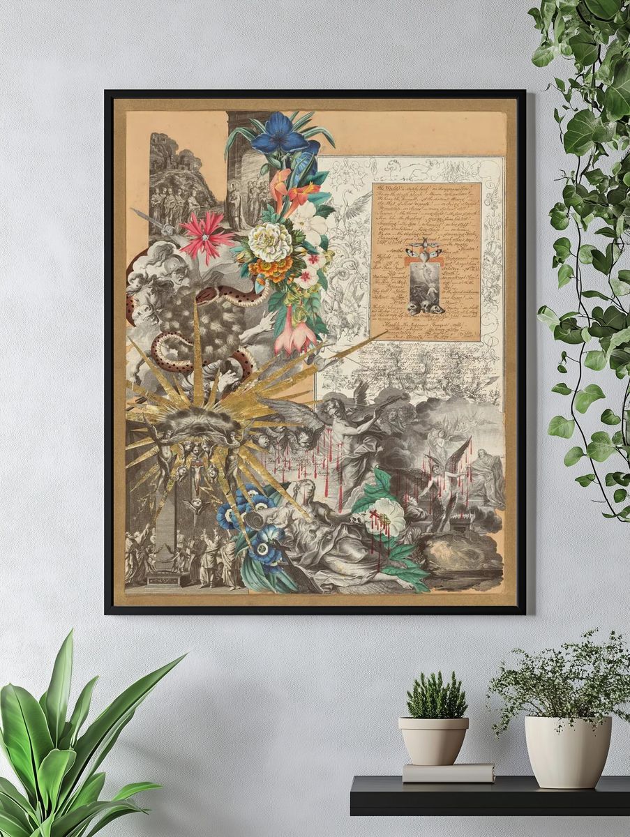 Collage by John Bingley Garland. — room view 4