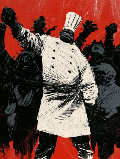 Revolutionary Chef Fine-Art Poster.