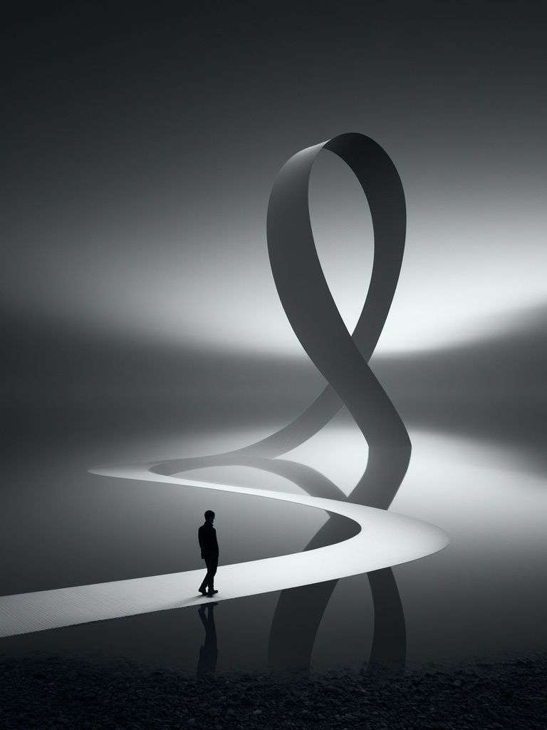 Surreal Pathway — Fine-Art Print. poster detail