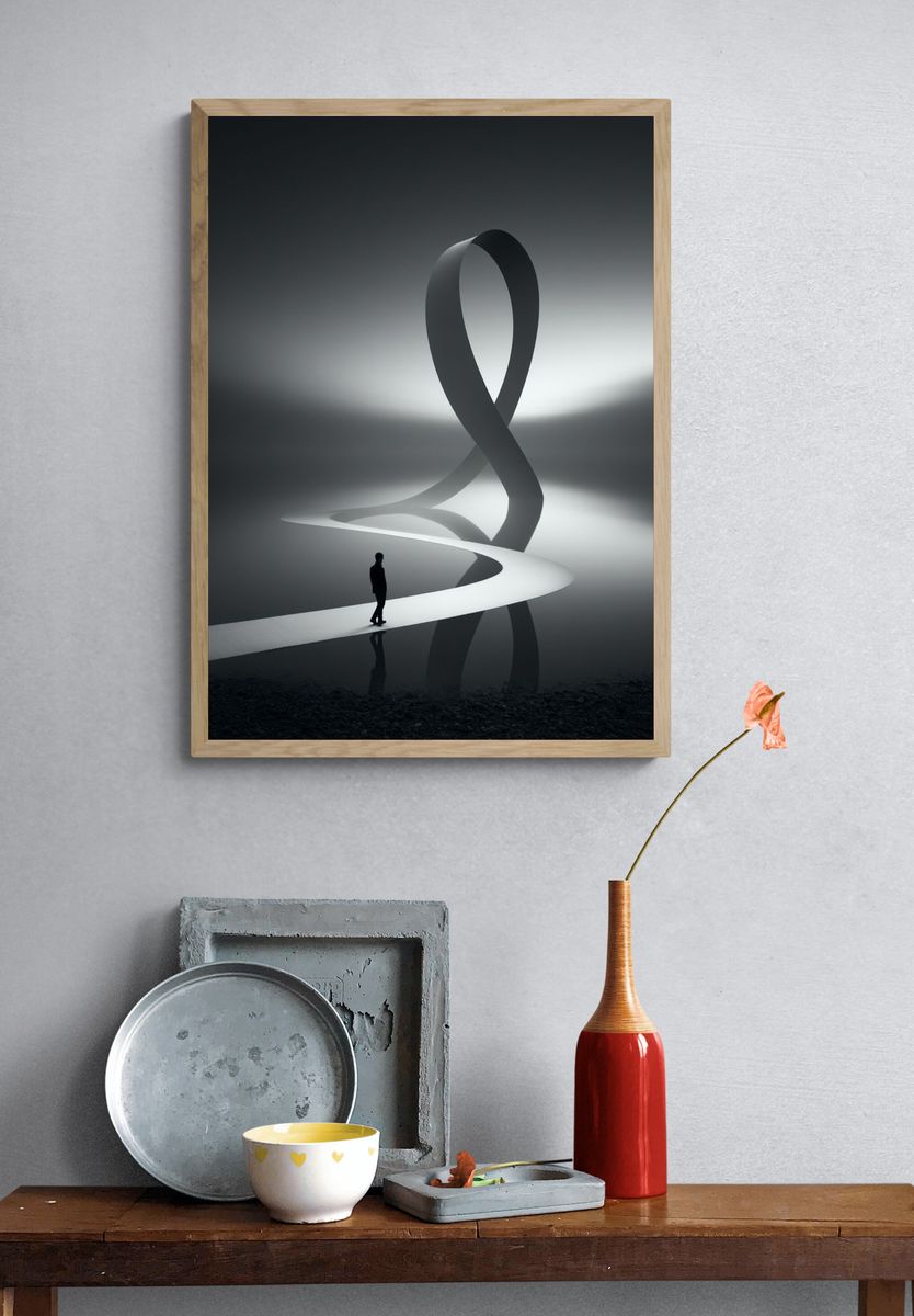 Surreal Pathway — Fine-Art Print. — room view 3