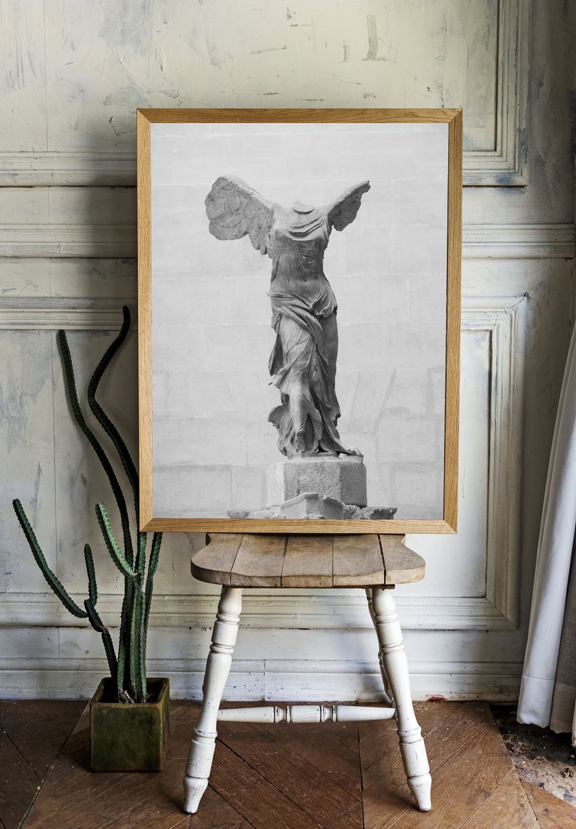 Nike sculpture. — room view 1