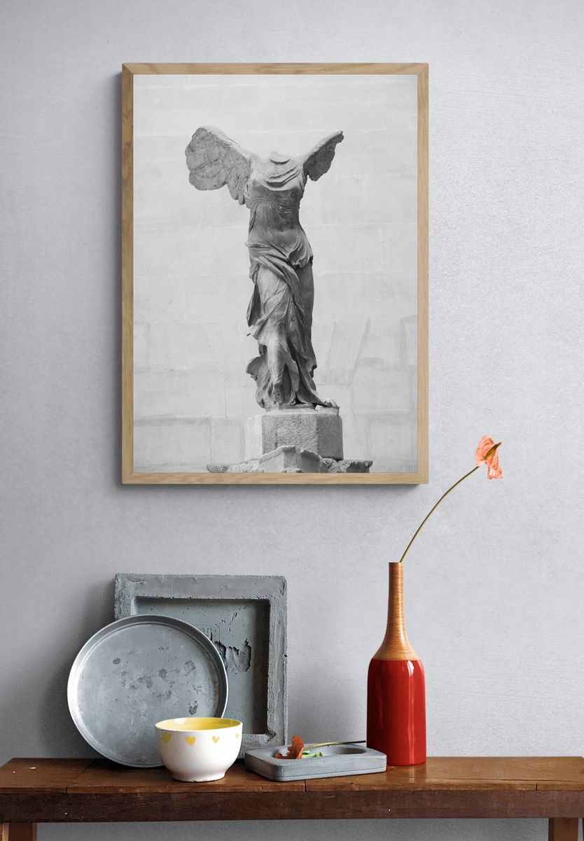 Nike sculpture. — room view 3