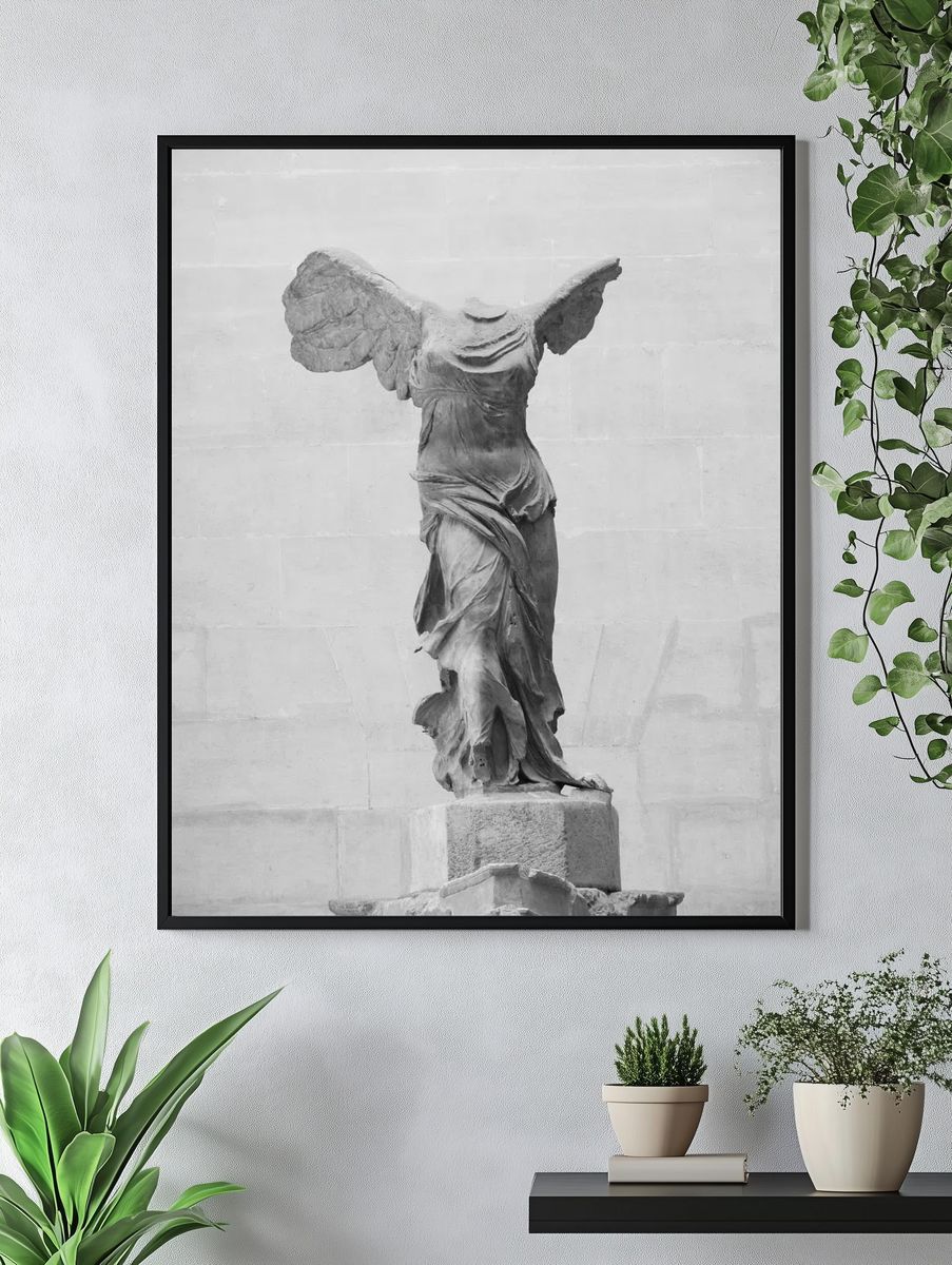 Nike sculpture. — room view 4