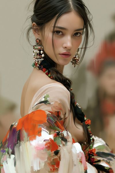 Elegant Portrait — Fine-Art Print.