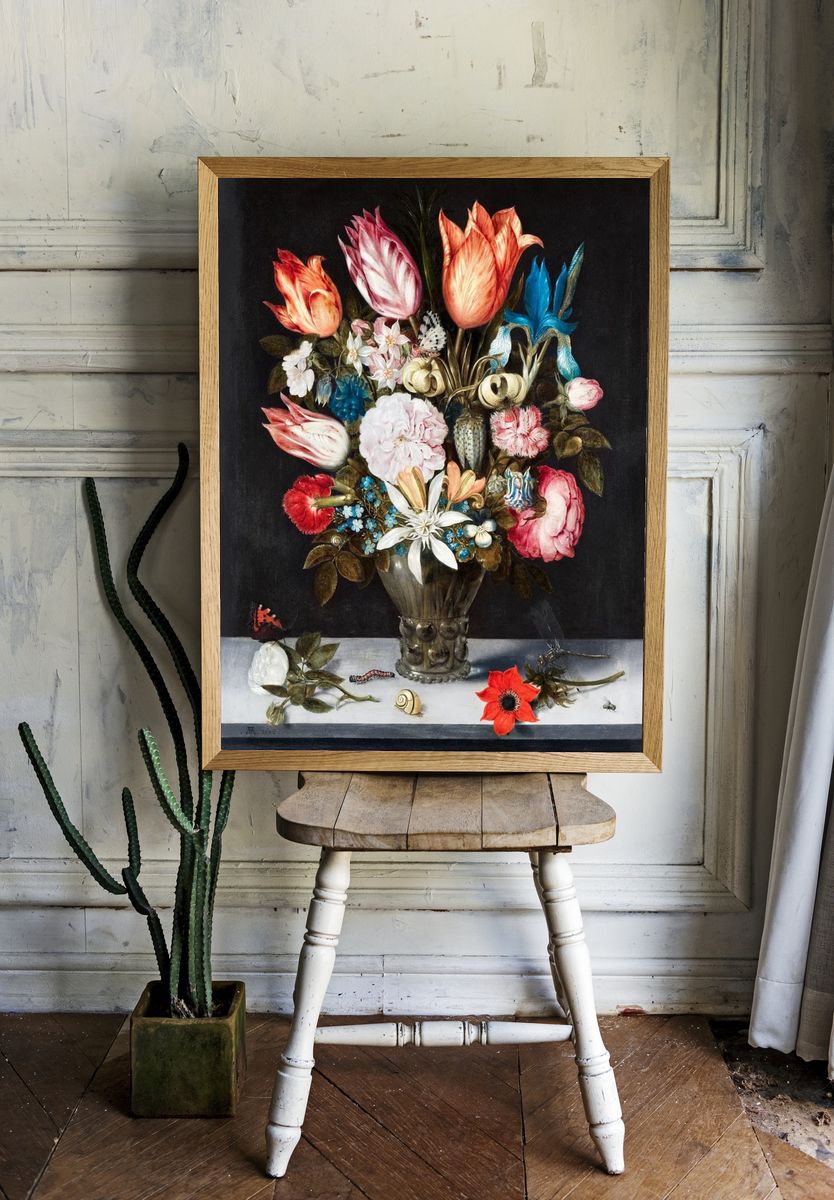 Flowers Glass (1606) Ambrosius Bosschaert. room preview