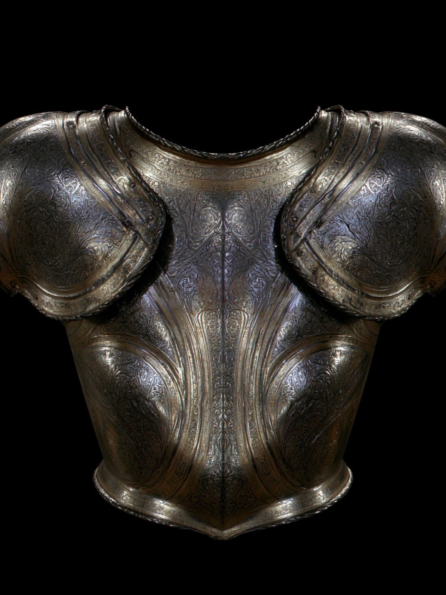 Ornate Medieval Armor Print. poster — fine-art art