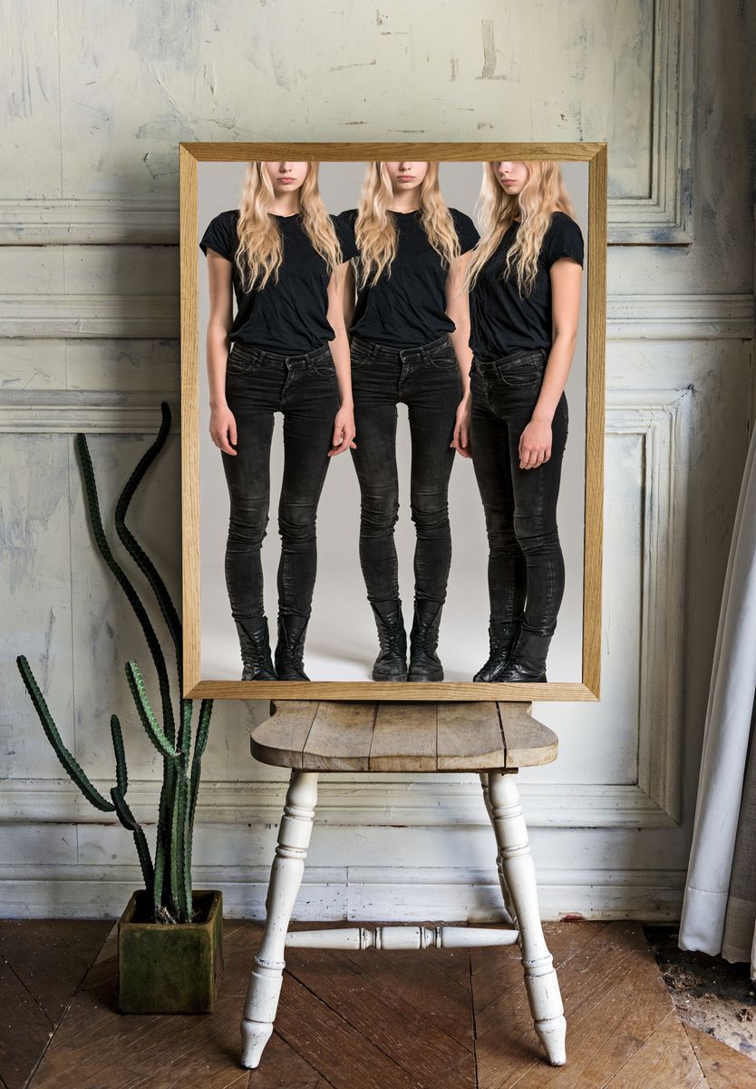 Fashion Model Trio Photography Poster. room preview