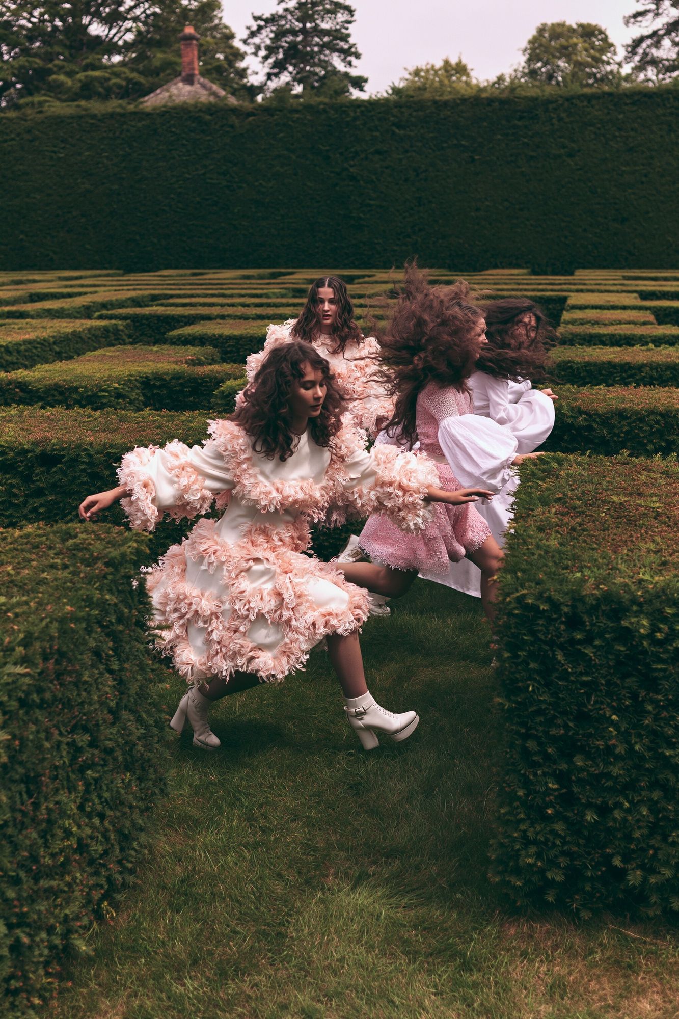 Fashion Garden Maze Photography Poster. poster — photography art