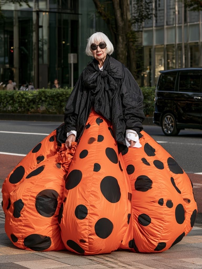 Avant-Garde Street Fashion Poster. poster — fashion art