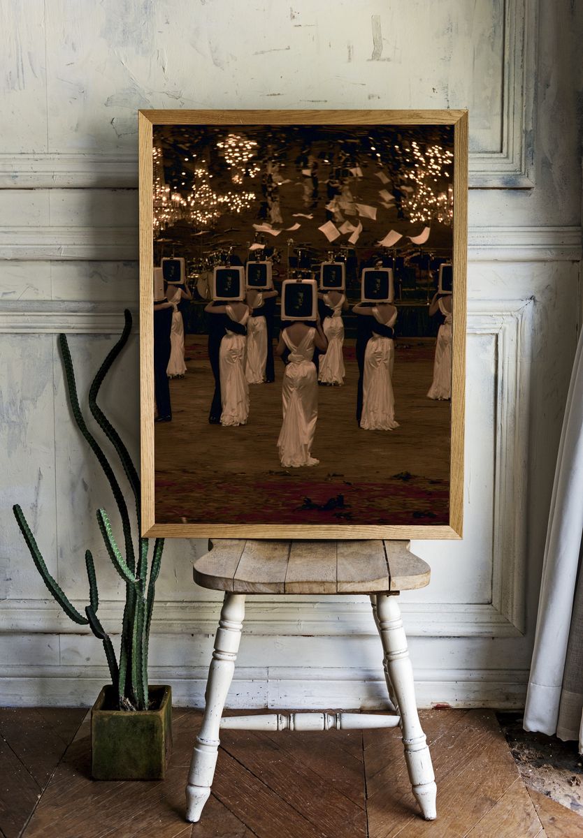 Surreal Ballroom Performance Print. — room view 1