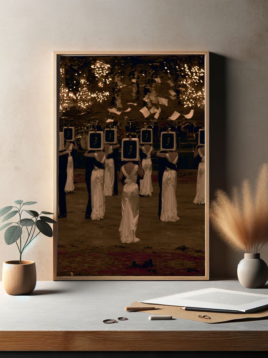 Surreal Ballroom Performance Print. — room view 2