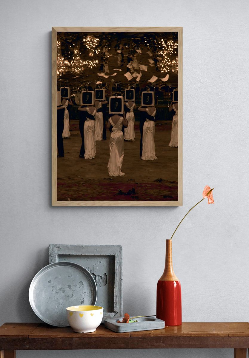 Surreal Ballroom Performance Print. — room view 3